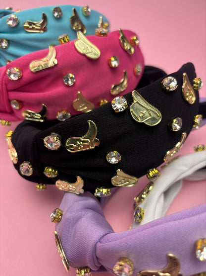 Golden Rodeo Knotted Headband