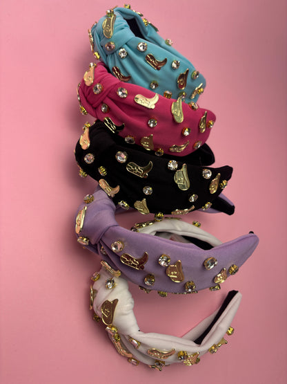 Golden Rodeo Knotted Headband