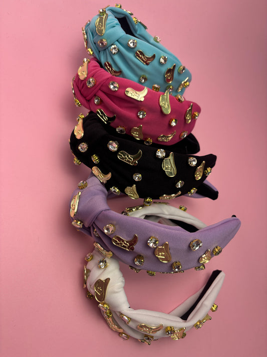 Golden Rodeo Knotted Headband