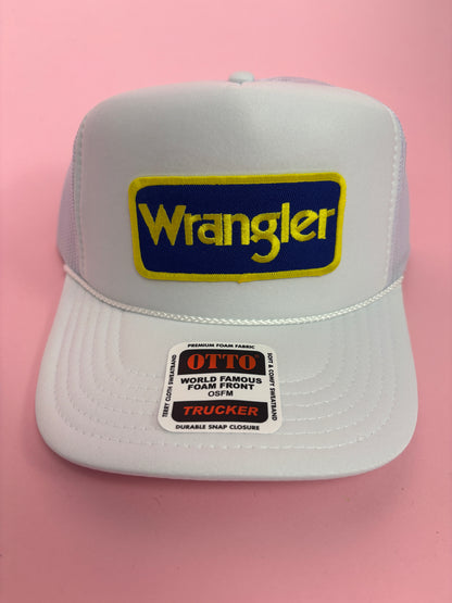 Wrangler Patch Foam Trucker Hat
