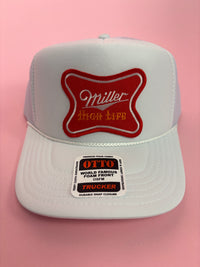 Miller High Life Patch Foam Trucker Hat
