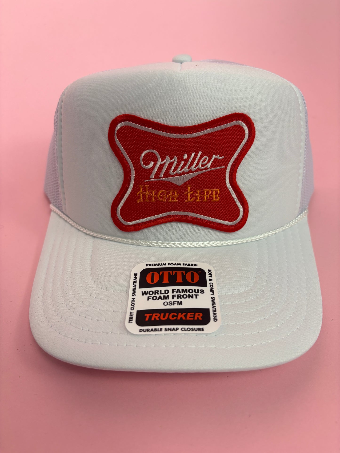 Miller High Life Patch Foam Trucker Hat