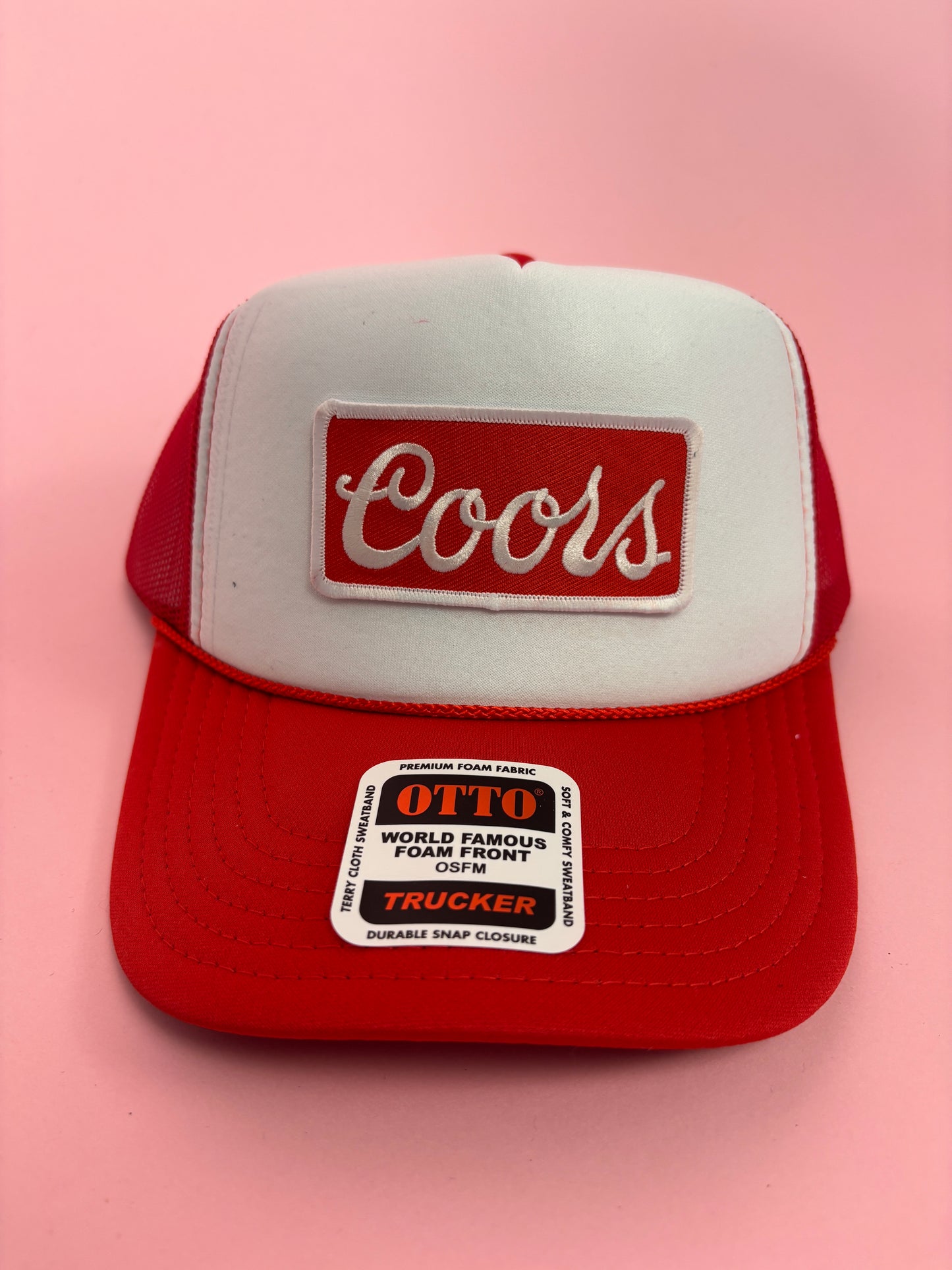 Coors Patch Foam Trucker Hat