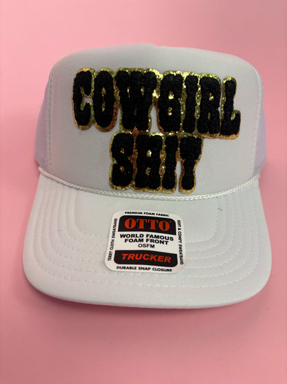 Cowgirl Sh*t Patch Foam Trucker Hat