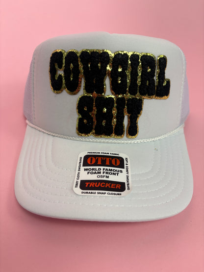 Cowgirl Sh*t Patch Foam Trucker Hat