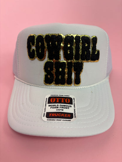 Cowgirl Sh*t Patch Foam Trucker Hat