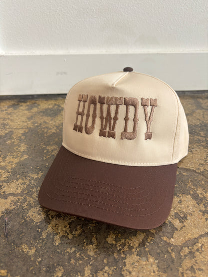 HOWDY Embroyidery Trucker Hat