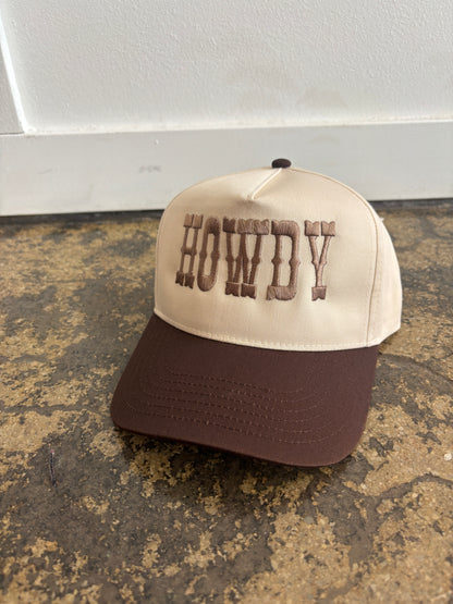 HOWDY Embroyidery Trucker Hat
