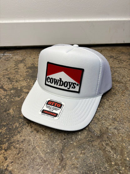 Cowboys Patch Foam Trucker Hat