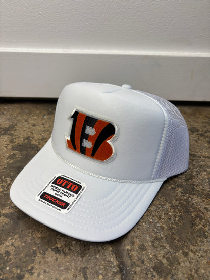 Bengals Patch Foam Trucker Hat