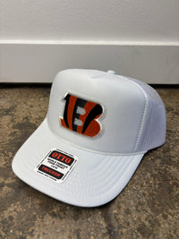 Bengals Patch Foam Trucker Hat