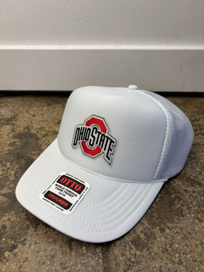 Ohio State Patch Foam Trucker Hat