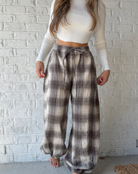 Cozy Cabin Plaid Joggers