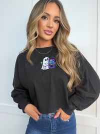 Witches Brew Riley Cropped Long Sleeve