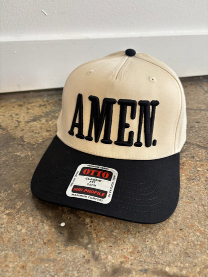 AMEN (3D) Trucker Hat