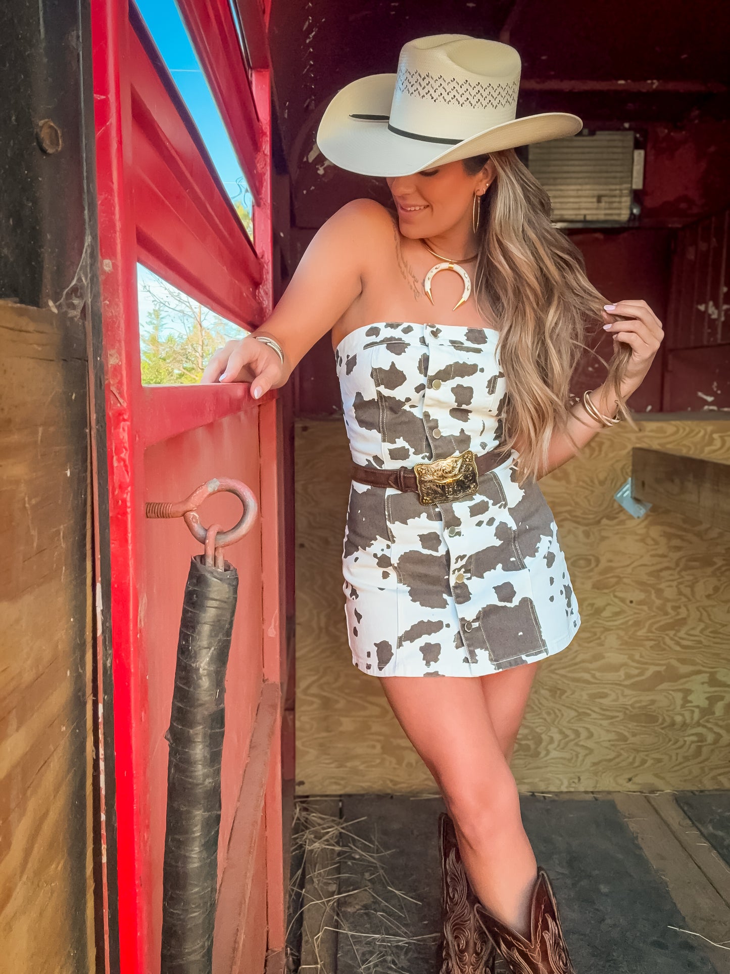 Open Meadows Mini Dress