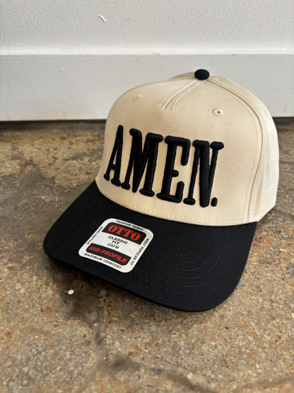AMEN (3D) Trucker Hat