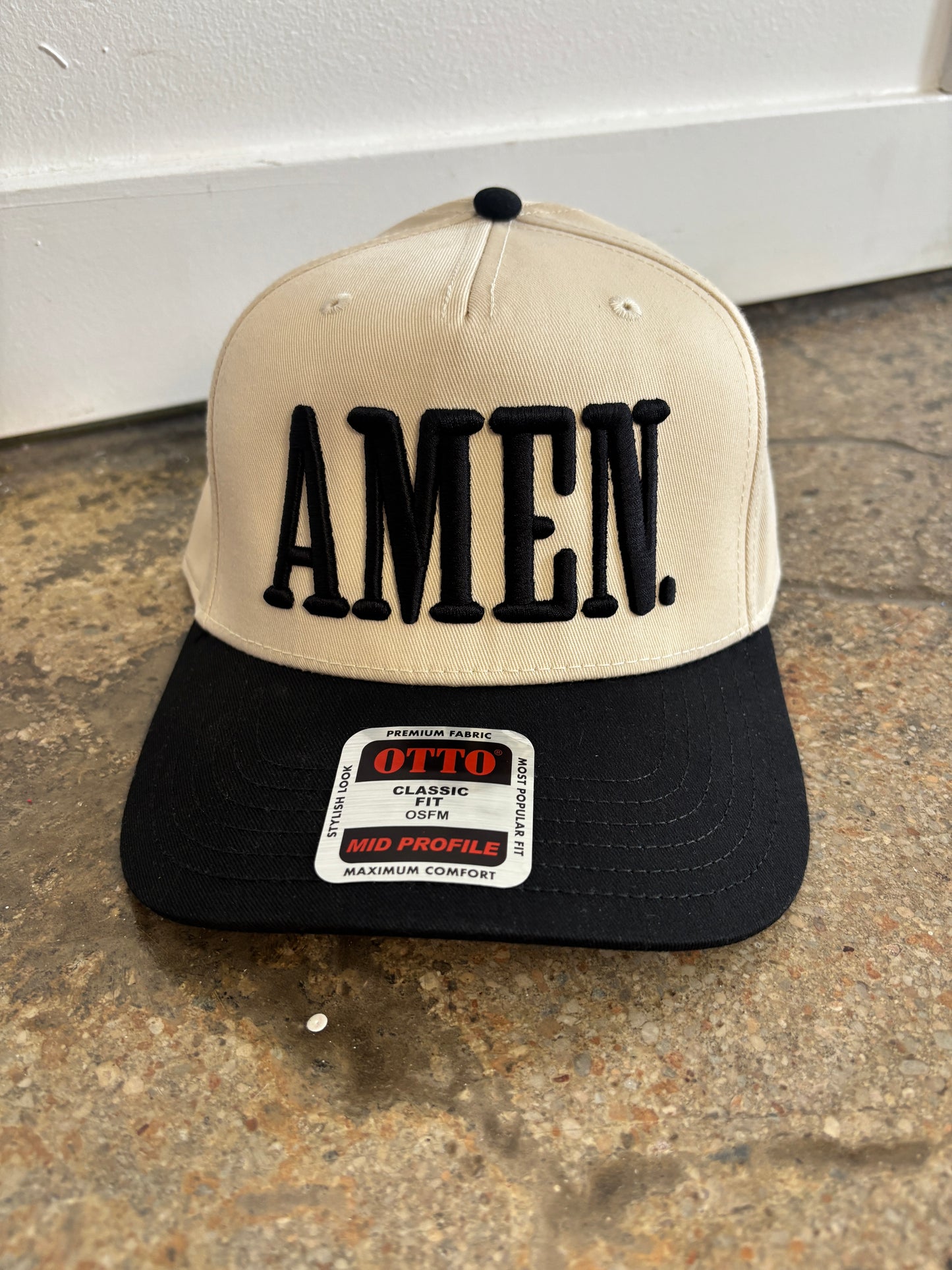 AMEN (3D) Trucker Hat