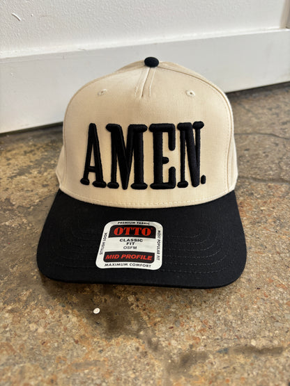 AMEN (3D) Trucker Hat