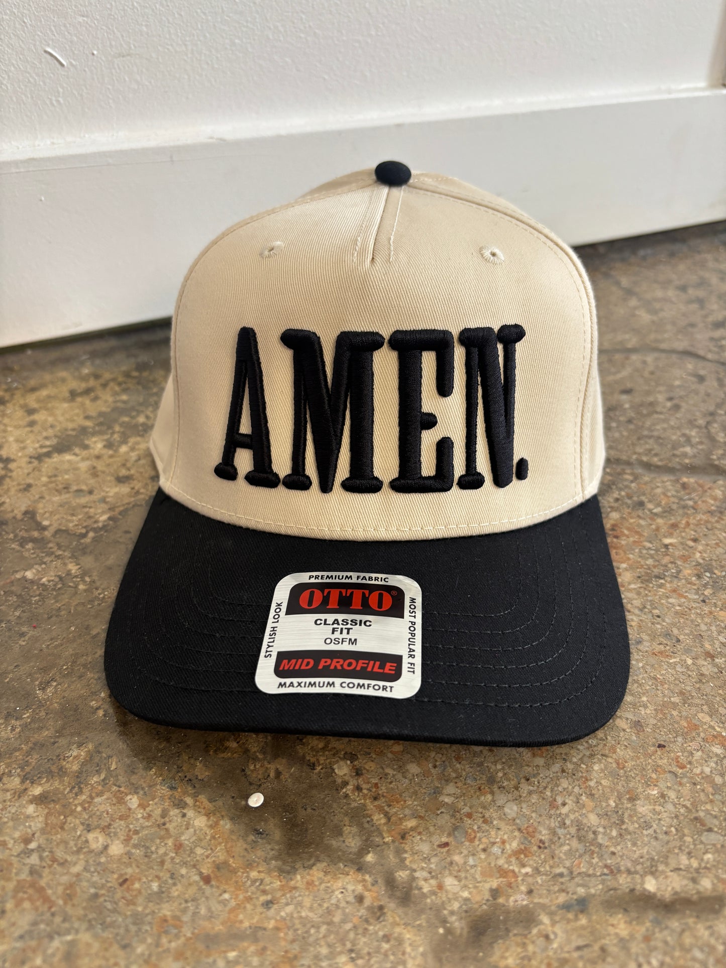 AMEN (3D) Trucker Hat