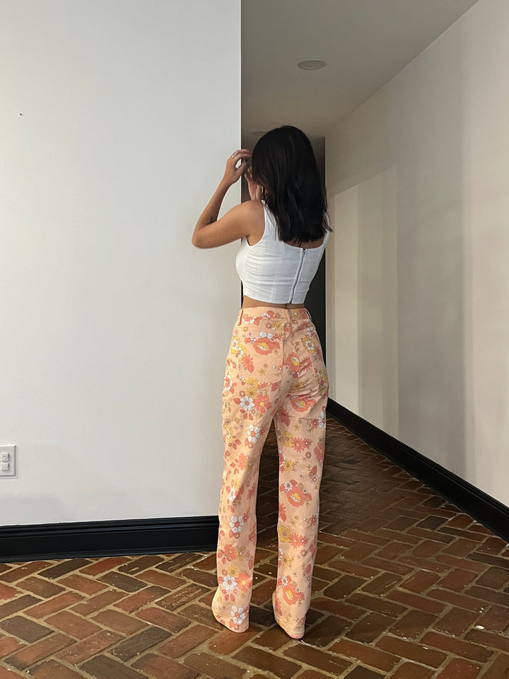 Blooming Bouquet Straight Leg Pants