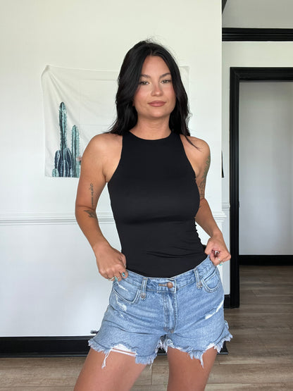 Amber Compression High Neck Bodysuits