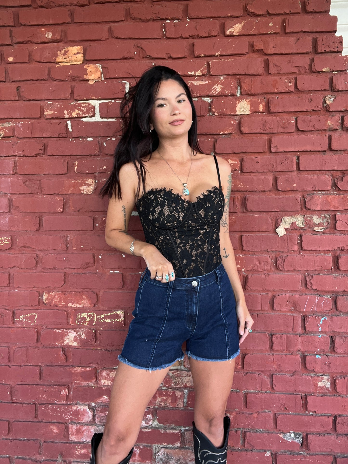 PREORDER: I Don't Miss You Lace Corset