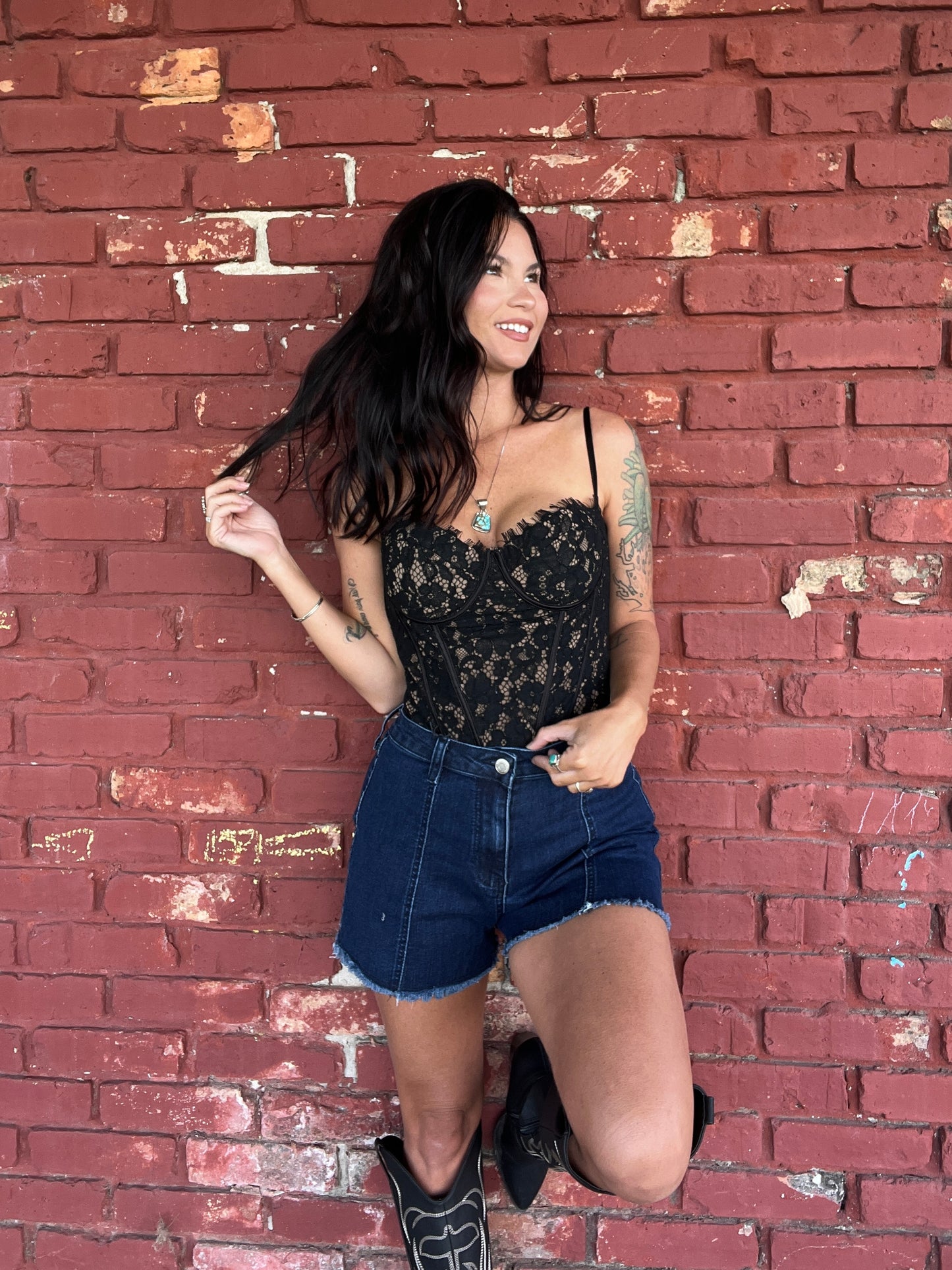 PREORDER: I Don't Miss You Lace Corset