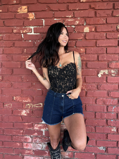 PREORDER: I Don't Miss You Lace Corset