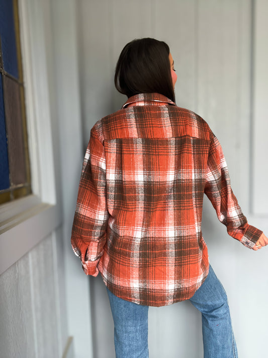 Buy our "Rachel Plaid Collared Neck Long Sleeve Shirt" online – Willow Boutique Clothing. Shop stylish Rachel Plaid Collared Neck Long Sleeve Shirt today.