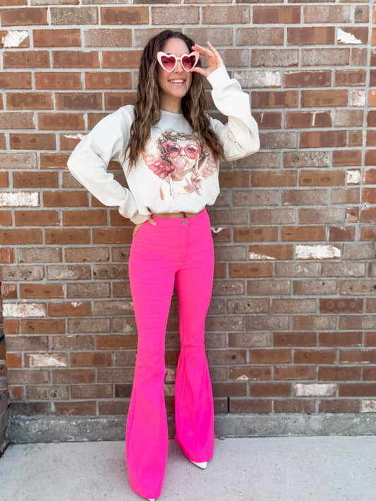 Buy our "The Heartbreaker Flare Bundle (1 Flare + 1 Valentine Day Crewneck)" online – Willow Boutique Clothing. Shop stylish The Heartbreaker Flare Bundle (1 Flare + 1 Valentine Day Crewneck) today.