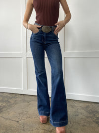 Jacqueline Judy Blue Flare Jeans