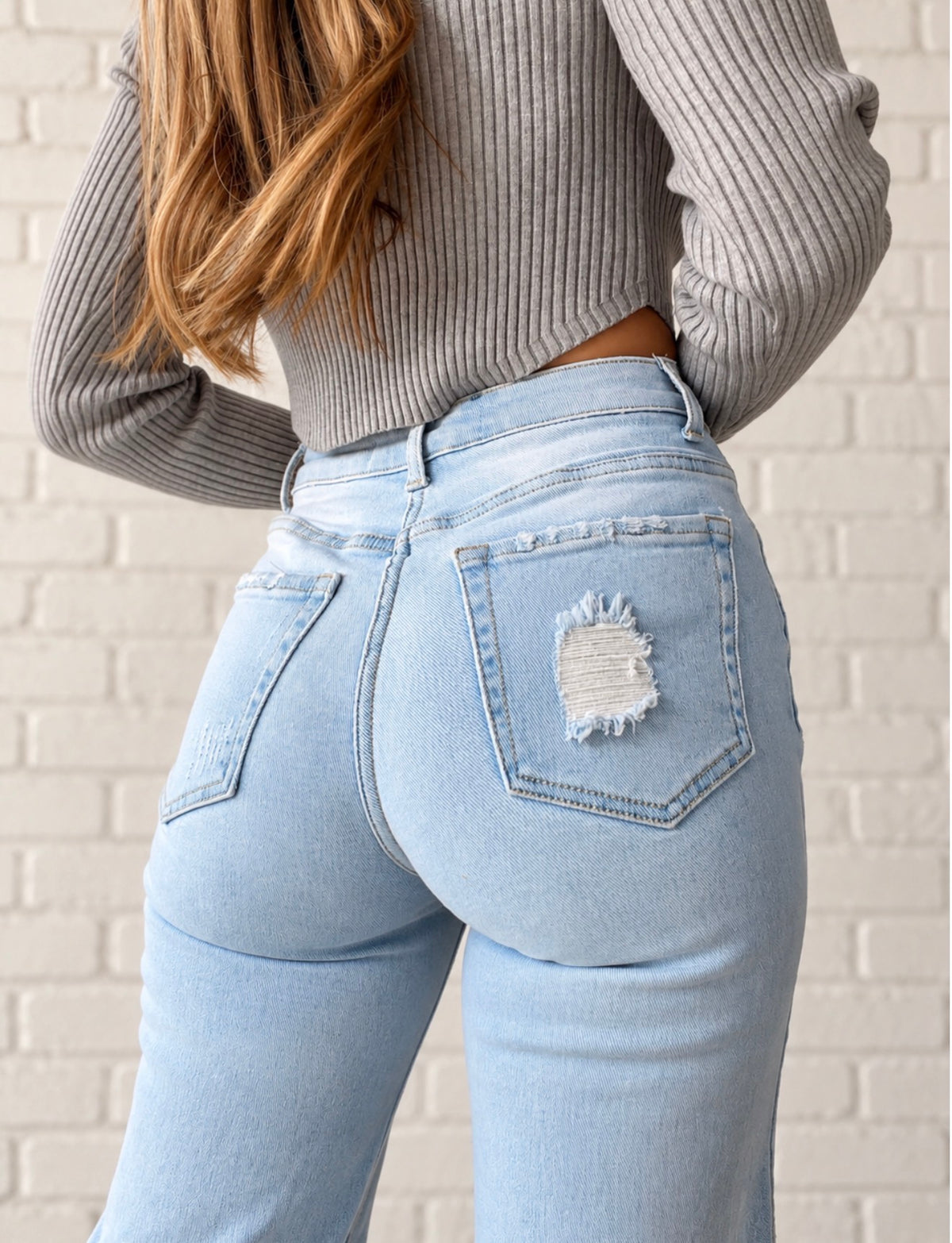 Amber Tummy Control 90s Vintage Stretchy Boyfriend Jeans