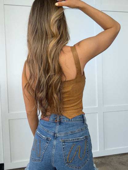 Jessie Western Embroidered Corset