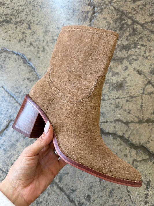 Made For Walking Suede Ankle Boots
