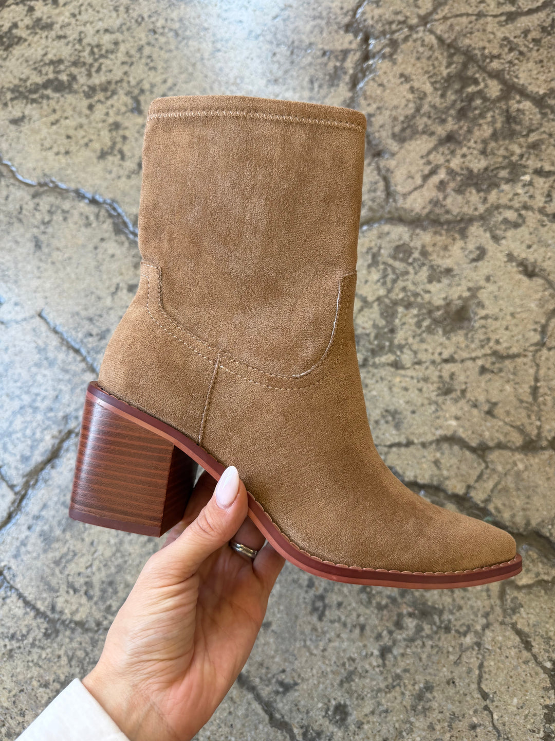 Made For Walking Suede Ankle Boots