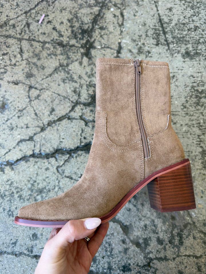 Made For Walking Suede Ankle Boots