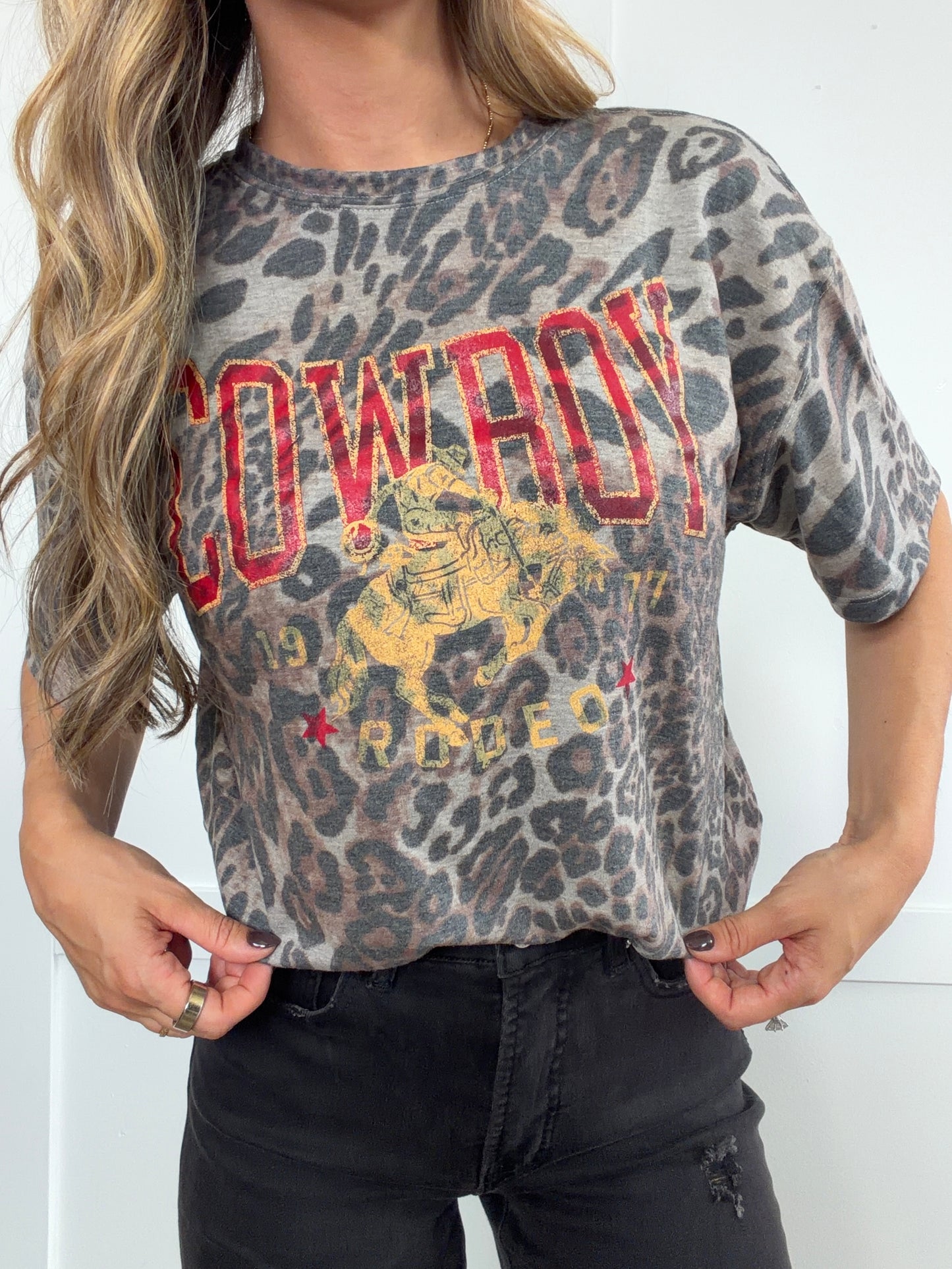 1977 Rodeo Western Terry Tee