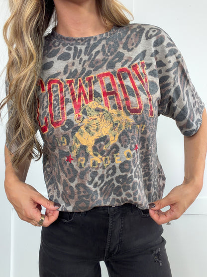 1977 Rodeo Western Terry Tee