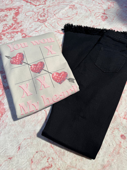 Buy our "The Heartbreaker Flare Bundle (1 Flare + 1 Valentine Day Crewneck)" online – Willow Boutique Clothing. Shop stylish The Heartbreaker Flare Bundle (1 Flare + 1 Valentine Day Crewneck) today.
