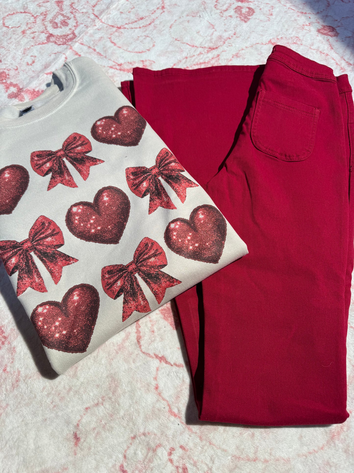 Buy our "The Heartbreaker Flare Bundle (1 Flare + 1 Valentine Day Crewneck)" online – Willow Boutique Clothing. Shop stylish The Heartbreaker Flare Bundle (1 Flare + 1 Valentine Day Crewneck) today.