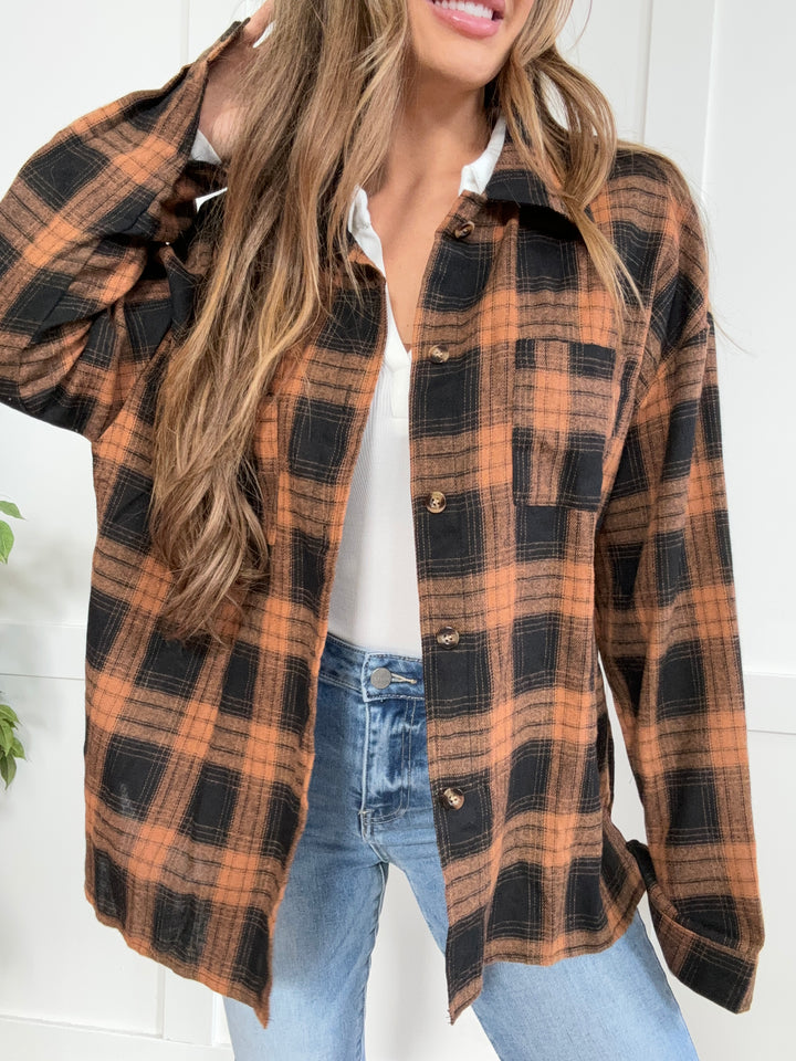 PREORDER Fireside Plaid Long Sleeve Shirt