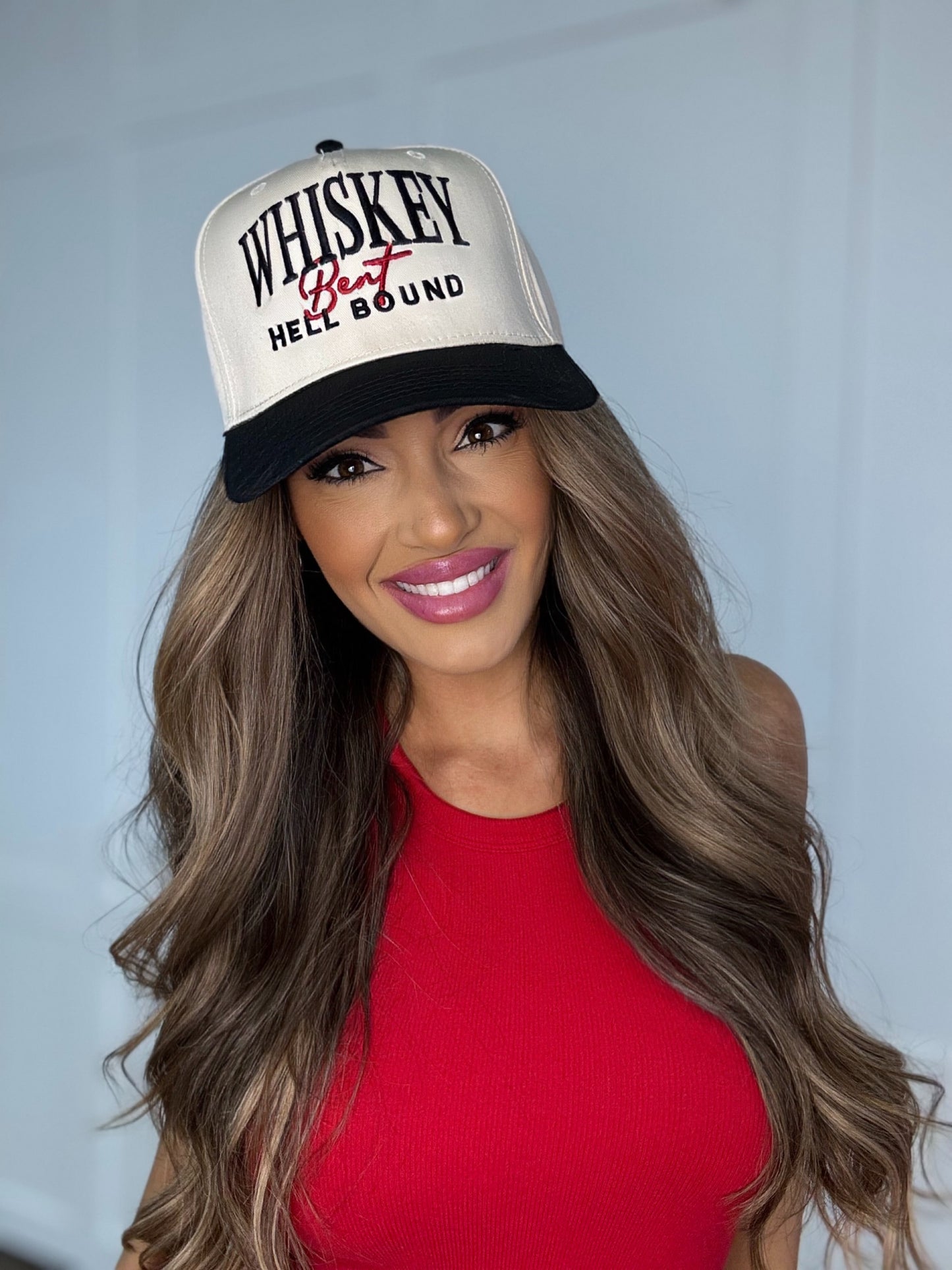 Whiskey Bent Hell Bound Trucker Hat