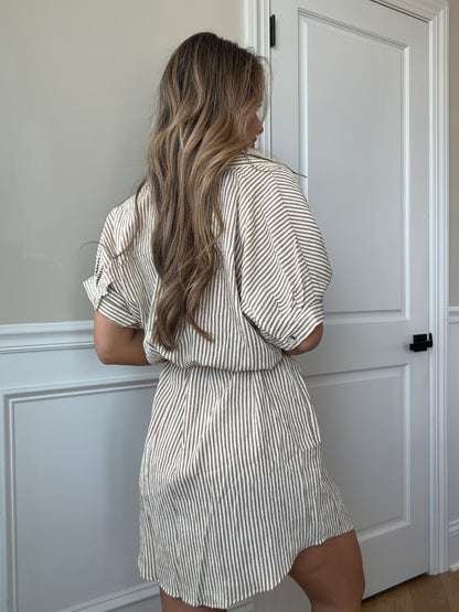 Linen Breeze Day Dress