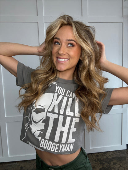 Buy our ""You Can't Kill The Boogey Man" Graphic" online – Willow Boutique Clothing. Shop stylish "You Can't Kill The Boogey Man" Graphic today.