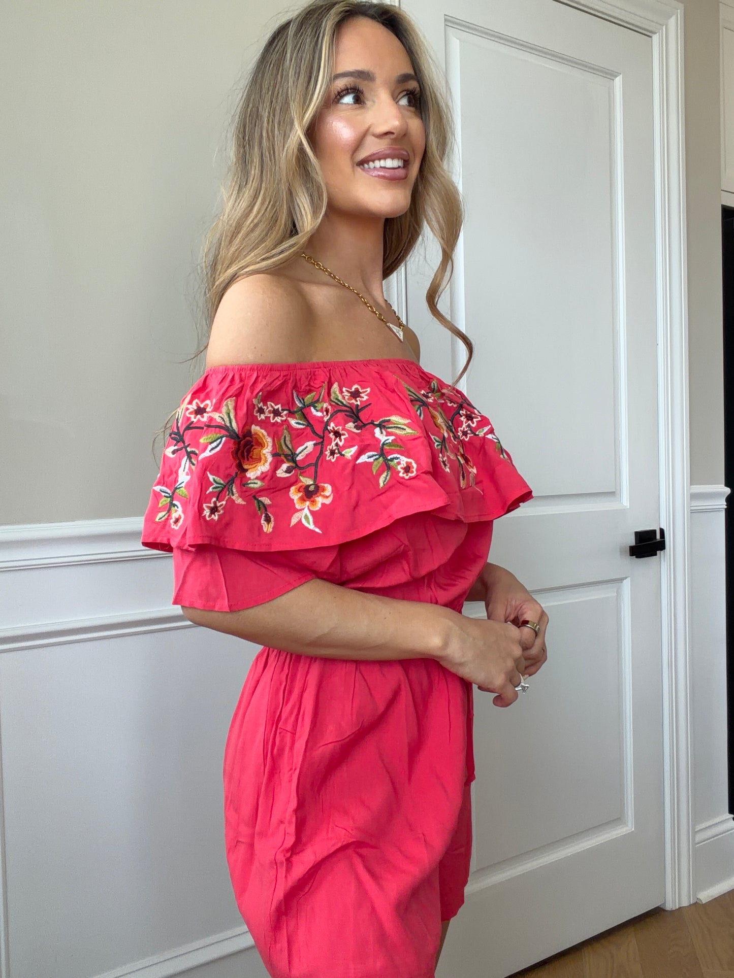 Wildflower Ruffle Romper