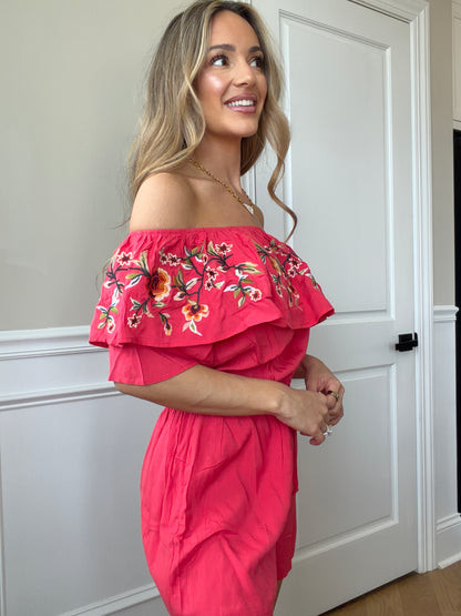 Wildflower Ruffle Romper