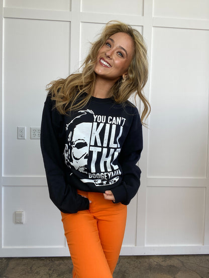 Buy our ""You Can't Kill The Boogey Man" Graphic" online – Willow Boutique Clothing. Shop stylish "You Can't Kill The Boogey Man" Graphic today.
