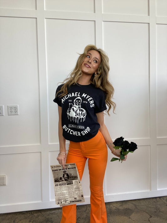 Michael Myers Butcher Shop Graphic