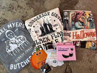 Buy our "The Haunted Tee Grab Bag" online – Willow Boutique Clothing. Shop stylish The Haunted Tee Grab Bag today.